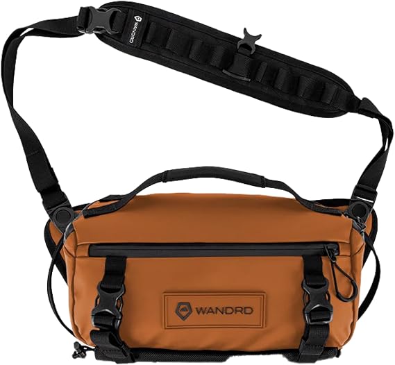 WANDRD ROGUE V1 6L Camera Sling Bag, Sedona Orange, 3-Way Carry
