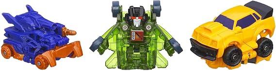 Transformers Bot Shot - Bumblebee Shockwave Skyquake, 3-Pack