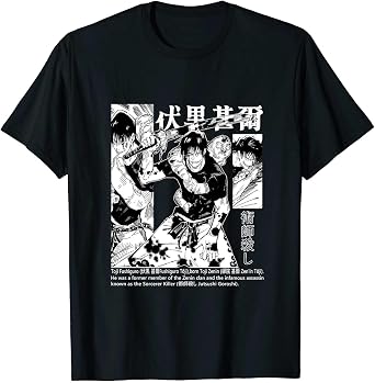 Anime T-Shirt Anime Manga Shirt Japanese Anime