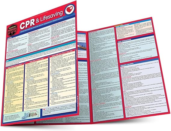 CPR & Lifesaving: a QuickStudy Laminated Reference Guide