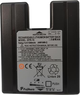 BTR-15 6380mAh14.4V Ni-MH Rechargrable for FSM-90S FSM-90S  FSM-90S Plus FSM-88S FSM-88S FSM-88R FSM-90R Fusion Splicer Welding Splicer
