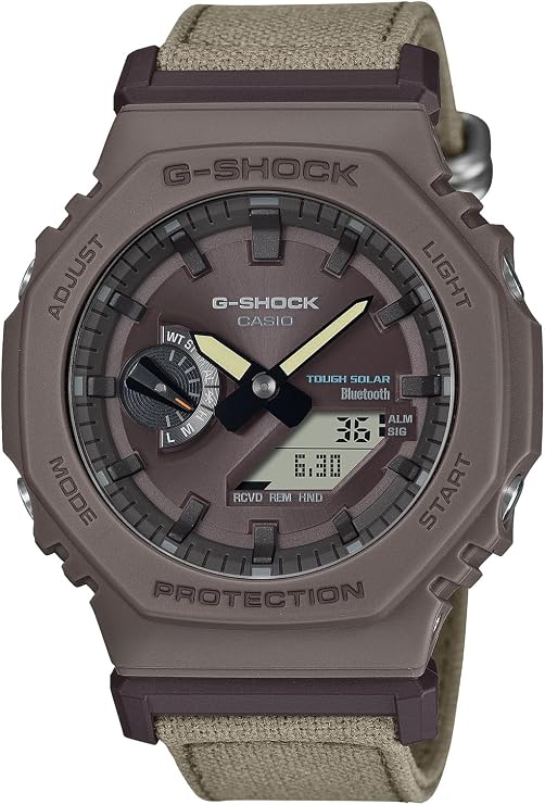 Casio G-Shock GA-B2100C-9AJF Men's Watch, Bluetooth, Solar, Yellow
