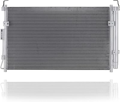 AC Condenser - Pacific Best Inc. CompatibleReplacement for 3578 06-14 Kia Sedona, 07-08 Hyundai Entourage - With Receiver & Dryer