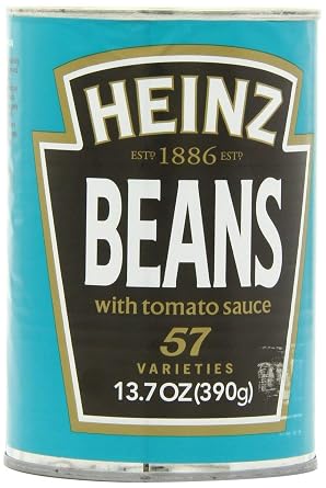 Heinz Beans With Tomato Sauce 13.7 OZ (Pack of 6)