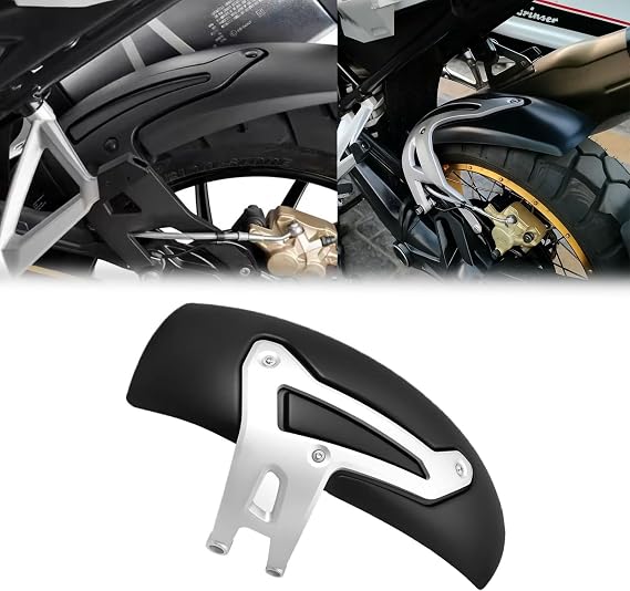 For R1300 GS R1300 GS Adventure r1300gs r1300gs adv 2026 2025 2024 2023 New Accessories Motorcycle Fender Rear Fender Tire Wheel Fender (Silver)
