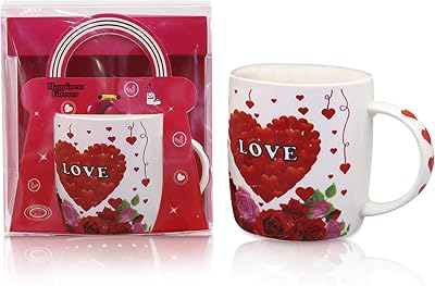 Generic Stylish Design Coffee and Tea Ceramic Mug For All Occasions,12.2 ounce