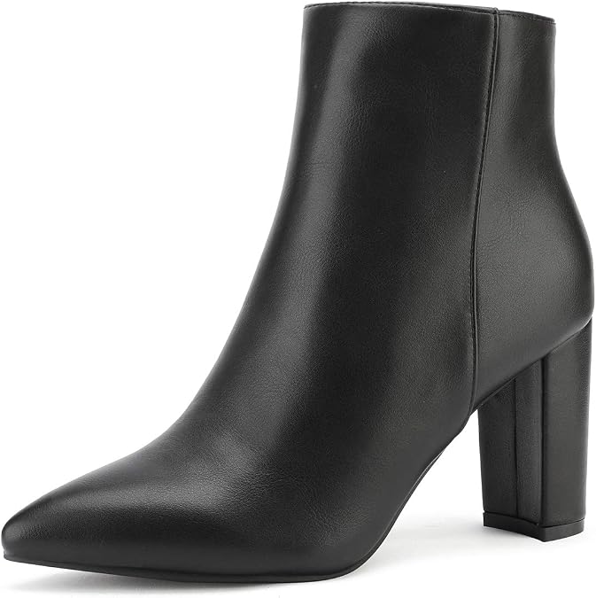 DREAM PAIRS Women's Chunky Heel Ankle Booties