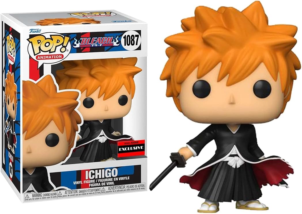 Funko Pop Bleach Ichigo Kurosaki Bankai Tensa Zangetsu Vinyl Figure (AAA Anime Exclusive)