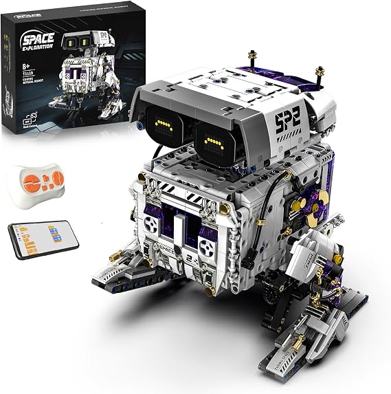 Technic Robot Building Set,Remote Control&App,Coding for Boys 8-12