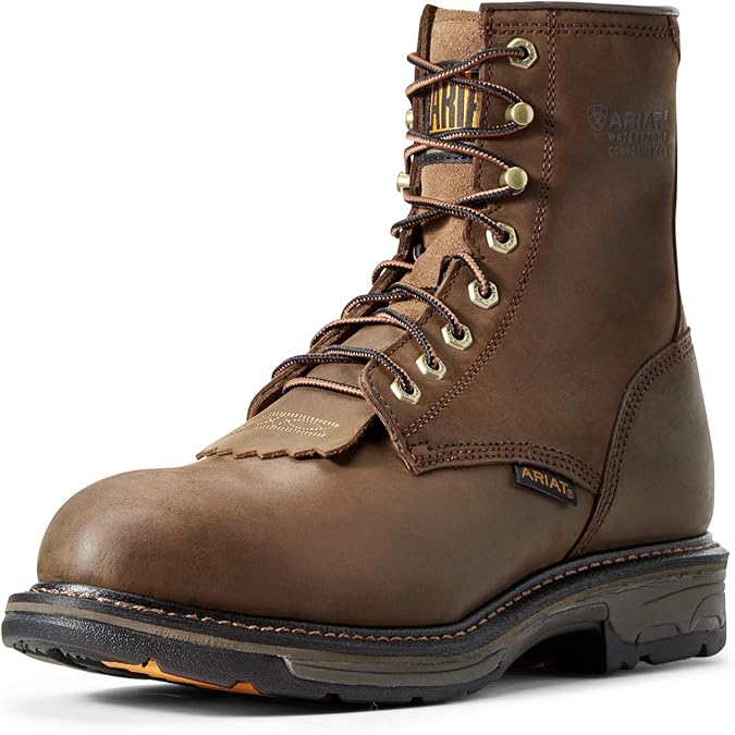 Ariat Men's Workhog 8" Waterproof Composite Toe Work Boot