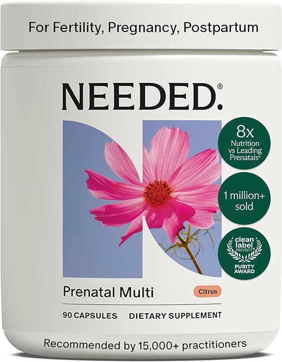 Needed. Multivitamin for Prenatal, Prenatal Multi Essentials Capsule