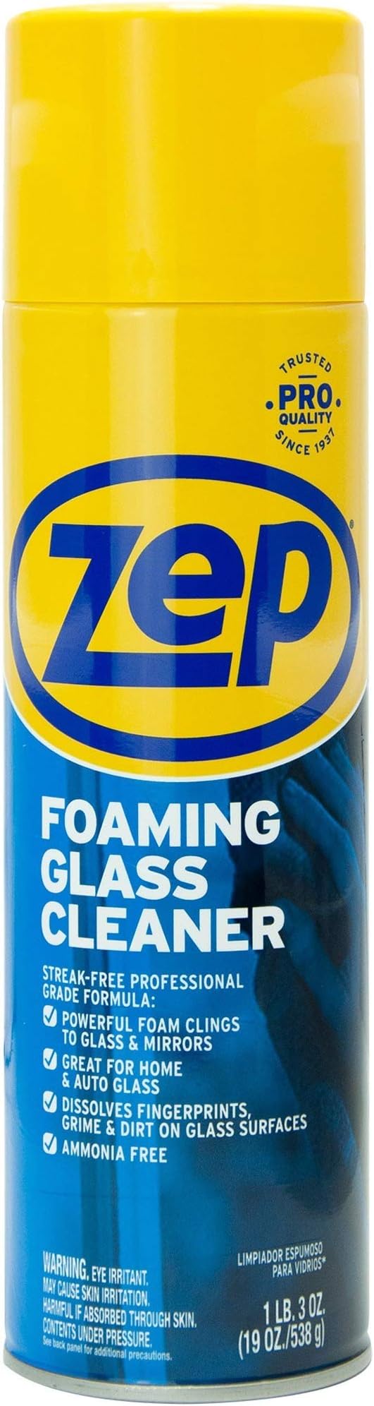 Zep Foaming Glass Cleaner (ZUFGC19)