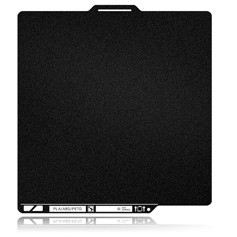 New Upgrade 0.77mm Thickness Bambu Cool Plate with QR Code Fits All Filaments for Bambu Lab P2S X2D A1 X1 X1C P1P P1S Build Plate,Scratch Resistant,No Heating Cold Plate 256X256mm ro Bamboo Platform