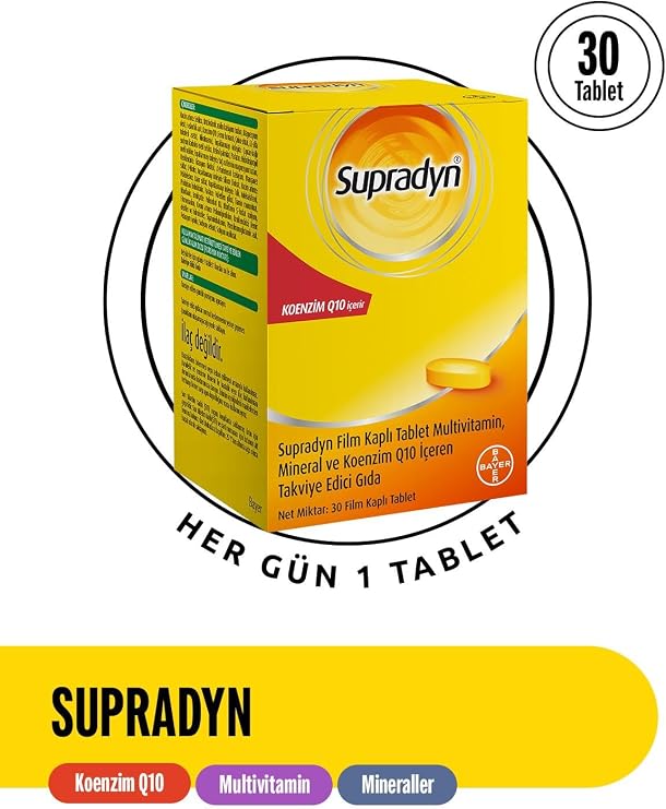 Supradyn Energy Daily 30 filmTablet 40,5 gr