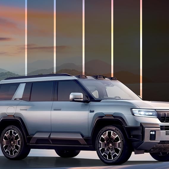 Ceramic Nano Ceramic Window Tint for Cars, Automotive Auto Car Window Tint Film for Car Privacy Film, VLT 5% Percent, Blocks UV/IR Rays, Heat/Glare, 30in-10ft