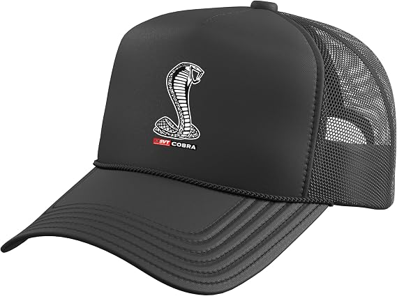 SVT Cobra Logo Trucker Hat with Adjustable Mesh Back