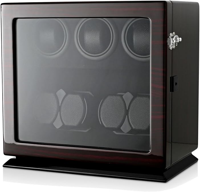 7 Watch Winder with Interior Light and Motor-Stop Option