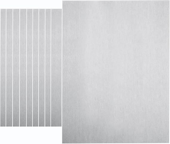 10 Packs (12 x 16) in Double Sided Iron On Adhesive Film,Heavy Weight Double-Sided Press-on Patch Heat Melt Fabric Glue Sheet Permanent Fusible Adhesive Sheets,for Crafts, Bags, Home Decoration.