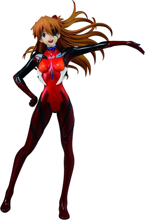 Ichibansho Figure - Evangelion - Asuka Shikinami Langley Eva-01 Test Type Awakening, Bandai Spirits Collectible Statue