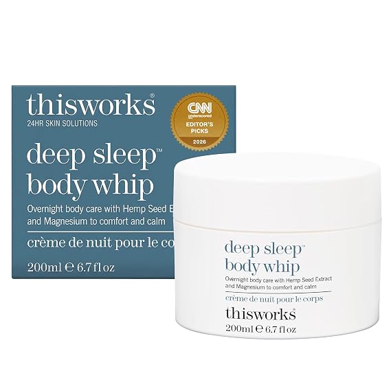 THISWORKS Deep Sleep Body Whip 6.8 fl oz - Magnesium & Shea Body Cream