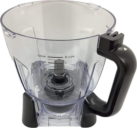 64oz (8 Cup) Food Processor Bowl Only for Ninja BL680 BL680A BL681A BL682 BN801 BN805 BL910 Auto-iQ Duo Blender, Read