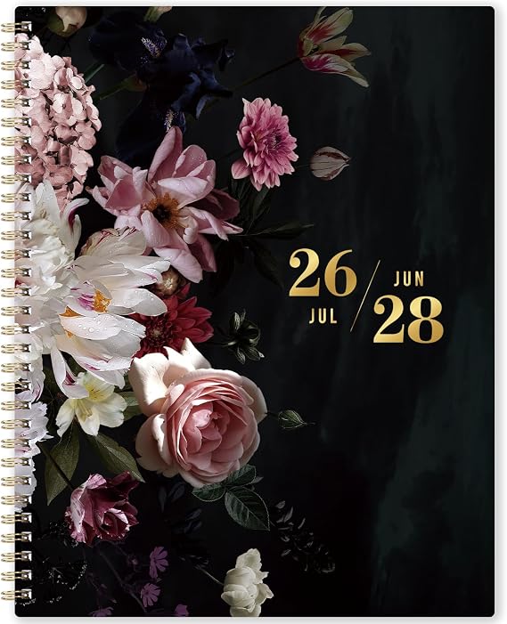 2026-2028 Monthly Planner - 9'' x 11'', Large Monthly Calendar Planner 2026-2028, JUL. 2026 - JUN. 2028, 2 Year Calendar with Tabs, Twin-wire Binding, Useful Inner Pocket, Premium Paper