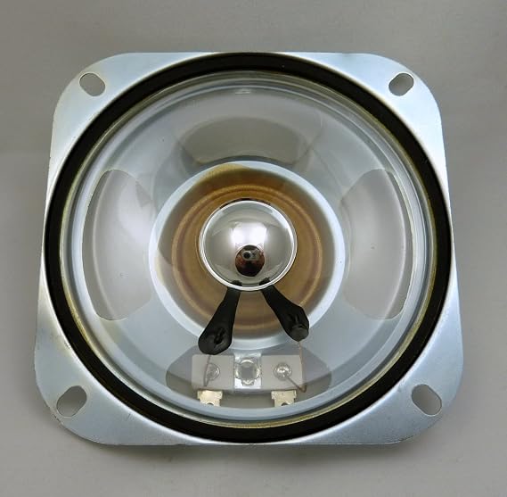 Philmore 4" Square Replacement Speaker with Weatherproof Mylar Cone, 8 Ohm, 5W; TS45