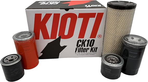 Kioti Ck2610h Old Mech Filter Kit- Tc26-f0012a - Compatible With Models Ck2610h, Ck2620chse, Ck2620h