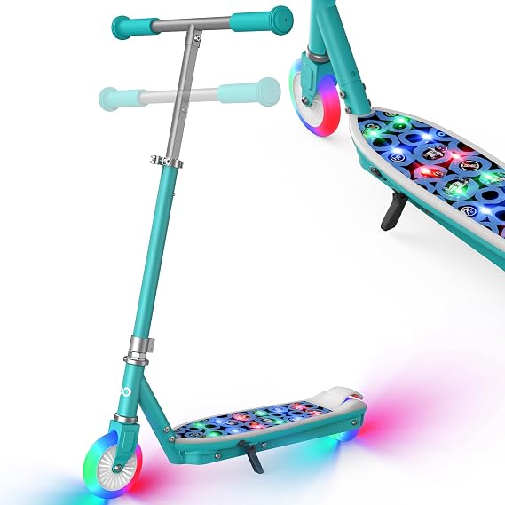 Gyroor KS2 Kids Electric Scooter Ages 3 to 8 Safe 5 MPH Teal