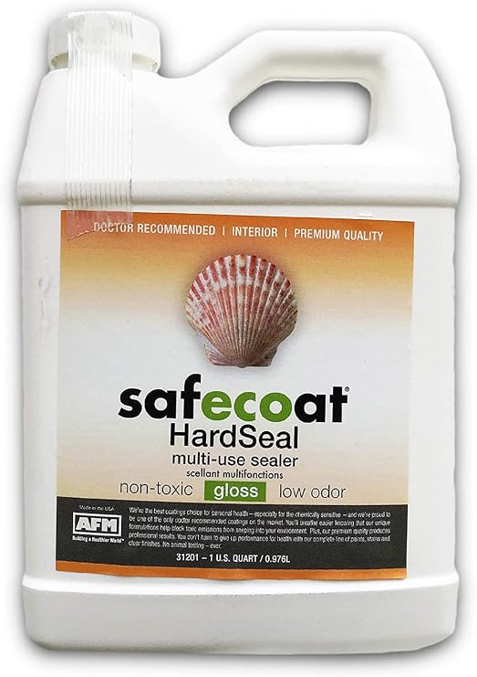 AFM Safecoat Hard Seal, Acrylic, White, 32 Ounce Container