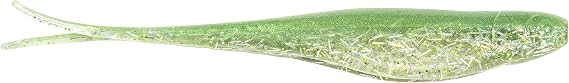 Z-MAN Scented Jerk ShadZ 4 inch Soft Plastic Jerkbait 5 Pack - Creole Croaker