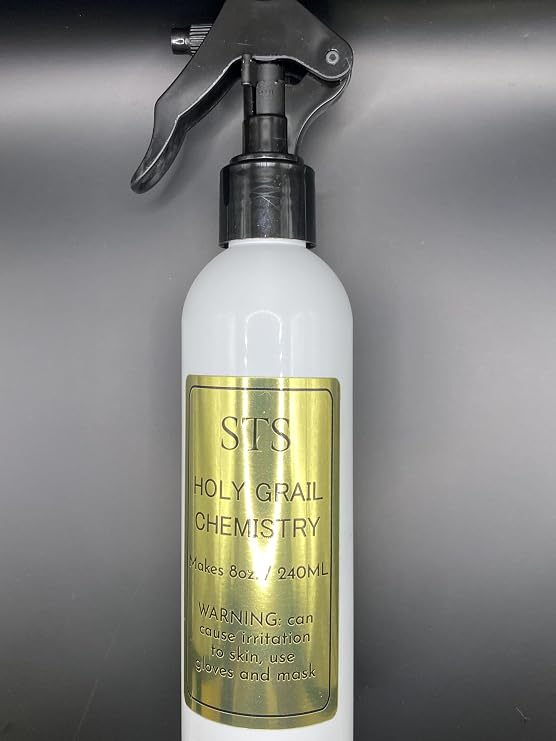 Holy Grail Chemistry 8oz STS Spray Feminized Seed Spray Silver Thiosulfate Solution Feminized Seed Spray Activate When You're Ready Silver Thiosulfate Spray
