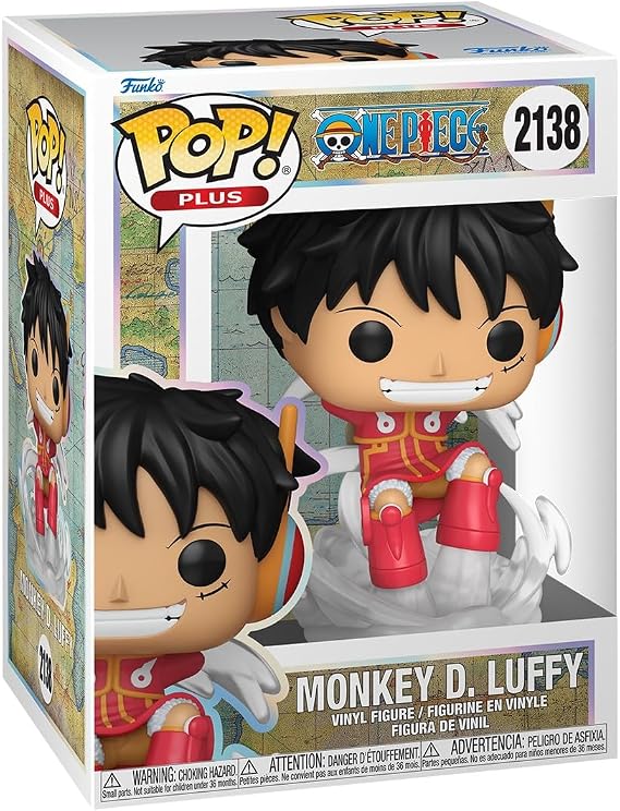 Funko One Piece Luffy Vinil Figür 2138 None Pop! Standart Polivinil Klorür Anime, Fan-Merch, TV Dizileri