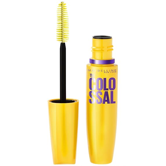 Maybelline Volume Express Colossal Mascara Glamour Black (Pack Of 18)