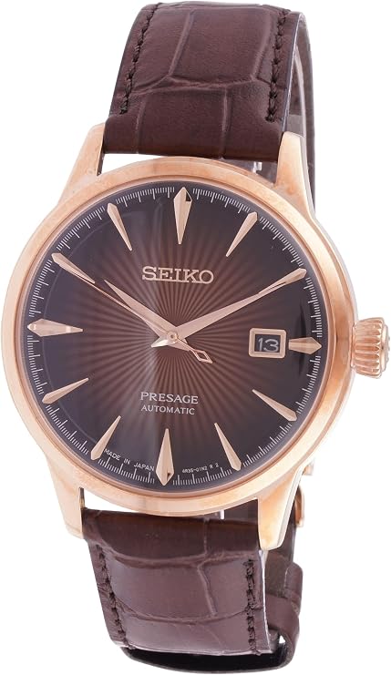 SEIKO PRESAGE Automatic Brown Gradient Cocktail Time "Manhattan" SRPB46J1
