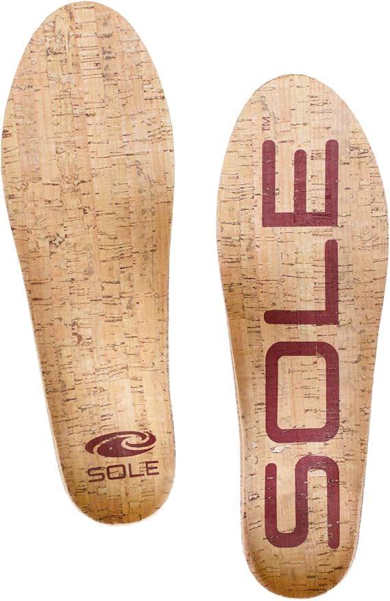 SOLE Cork Medium Footbeds Men's 12