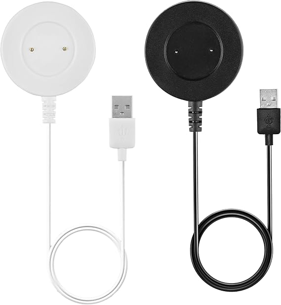 2Pcs Charging Cable Compatible with Huawei Watch GT/GT2/GT 2e Charger, 3.3Foot Replacement Charger Charging Cradle Dock Compatible with Honor Watch GS3/Honor Watch GS3i Watch