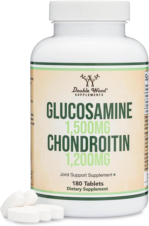 Glucosamine Chondroitin Sulfate, Joint Comfort, MSM-Free, 180 Tablets