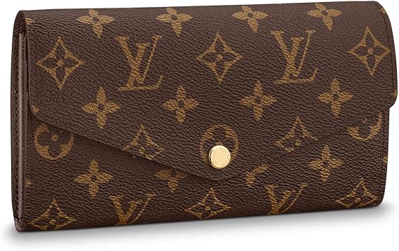 Louis Vuitton Sarah Wallet Monogram Canvas (Brown)