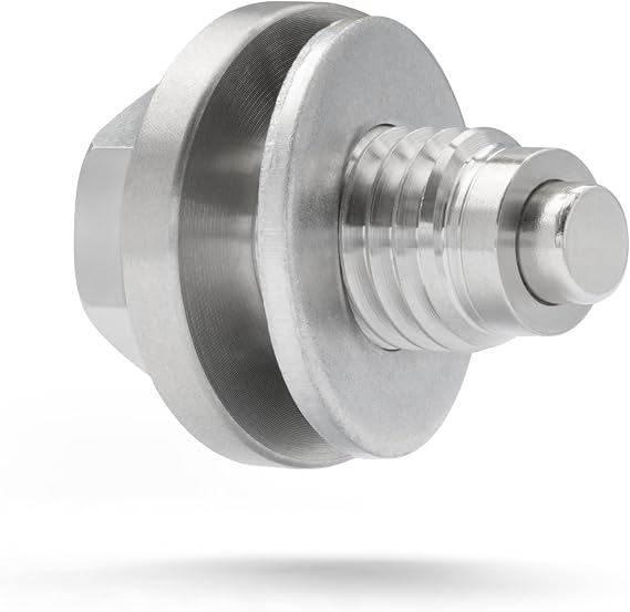 Votex - Made in USA - M12 X 1.75 Magnetic Engine Oil Drain Plug fits Buick, Chevrolet, Cadillac, Ford, GMC, and More - Stainless Steel - Part Number DP002