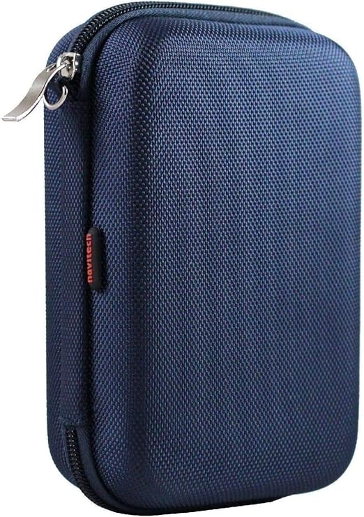 Navitech Blue Watch & Accessory Case Compatible with GolfBuddy aim W10 GPS Watch