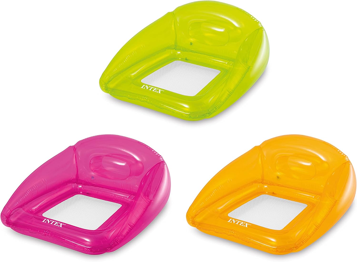 Intex 56802 Box Shaped Bagel Green 104 cm, water sports, beach material, inflatable product, swimming accessory, camping, diving, safety
