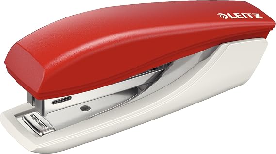 Esselte Leitz Mini Stapler Stapler 10 Sheets Red