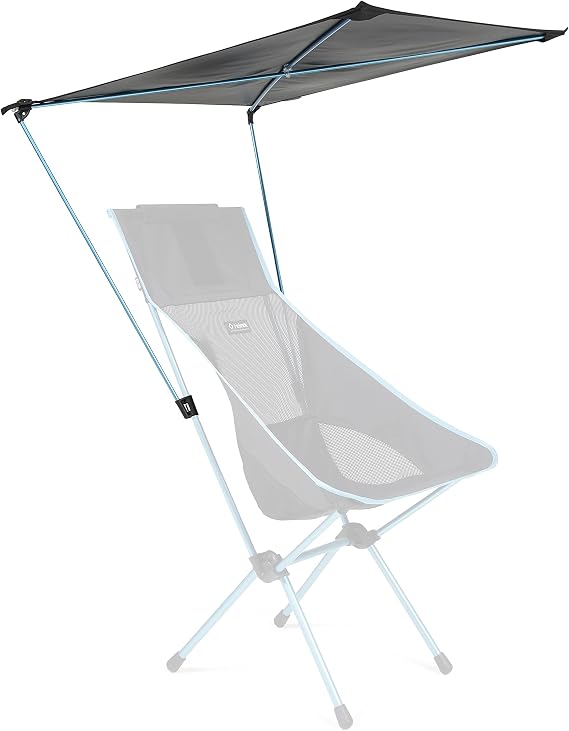 Helinox Personal Shade Attachable Chair Canopy, Black