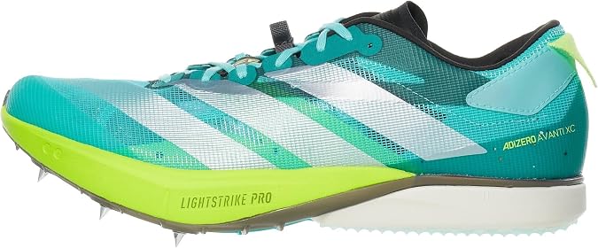adidas - Unisex Adizero Avanti Xc Low Top Sneakers, Color Flaaqu/Zeromt/Luclem, Size: 13 M US