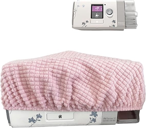 CPAP Dust Cover - CPAP Hose Cover - Protect Your CPAP Machines for Sleep Apnea & BiPAP Machines - CPAP Cleaning Supplies - CPAP Accessories - Cleaner Machine - CPAP Cover (Pink)