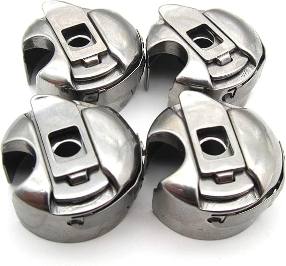 CKPSMS Brand -#BC-DB1-NBL Bobbin Cases Compatible with/Replacement for JUKI Brand CONSEW Brand Singer Brand Brother Brand Industrial Single Needle Sewing Machine (4PCS)