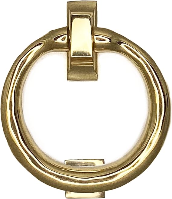 Ring Door Knocker - Brass (Premium Size)