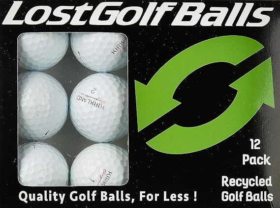 Kirkland Signature Mix - Near Mint Quality - 12 Golf Balls, White, One Size, Model: 12GNBX-Kirkland-3