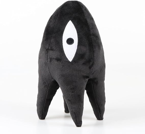 Black Plush Figure Doll Toy Stuffed Pillow Plushies Cosplay Game Merch Prop Gifts